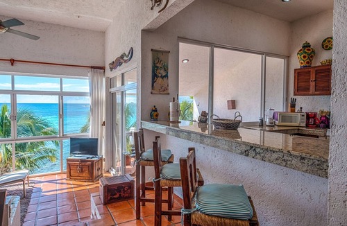 Akumal Condo | Beachfront Penthouse with Pool and Caribbean Sea Views
