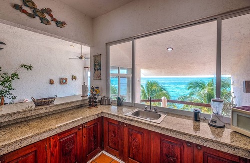 Akumal Condo | Beachfront Penthouse with Pool and Caribbean Sea Views