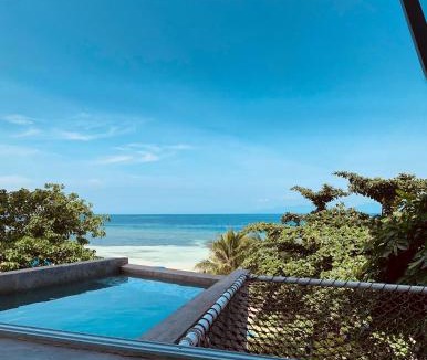 Lambug Villa | Beachfront Pool Villa, 12 Min to Kawasan Falls - The Verge Cebu