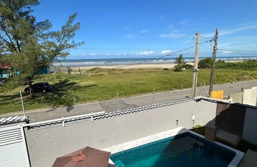 Raul Cury House | Beachfront + private pool - house for 15 people
