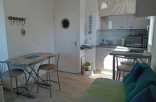Le Penon Apartment | Beachfront Seignosse Studio, west loggia