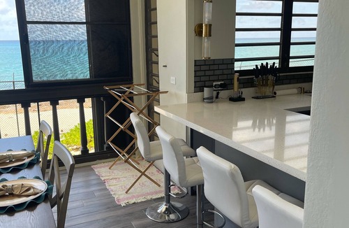 Estate Two Brothers Condo | Beachfront Spectacular Caribbean Sea Views