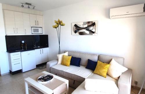 Marbella Seafront Promenade Apartment | Beachfront Studio Apartment Marbella center Neptuno building Tenth Floor