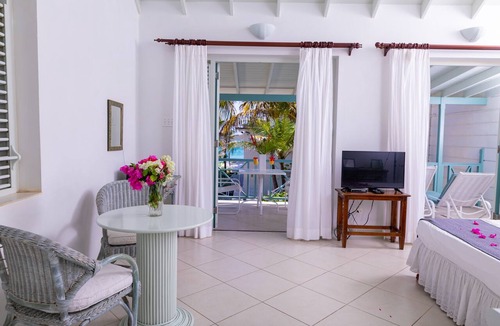Silver Sands Apartment | Beachfront Studio on upper floor at the Inchcape Seaside Villas estate