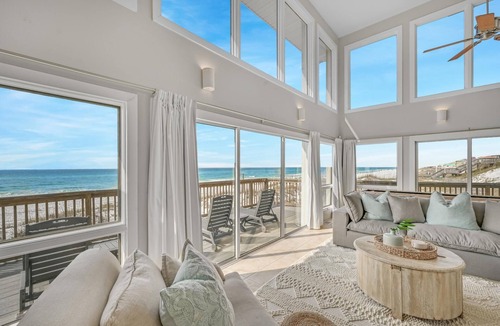 Gulf Pines House | Beachfront Townhome with Gulf Views and Shuffleboard