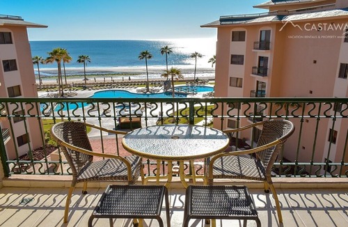 Puerto Penasco Apartment | Beachfront Upper Floor Luxury Condo - Sonoran Spa N404 1 BR 1 BA Next to the Pool, High Speed Wi-Fi