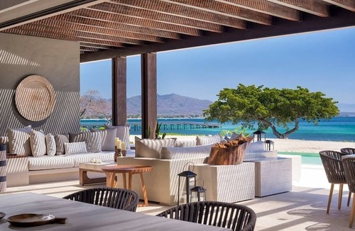 Punta de Mita Villa | Beachfront Villa Within Gates Porta Fortuna