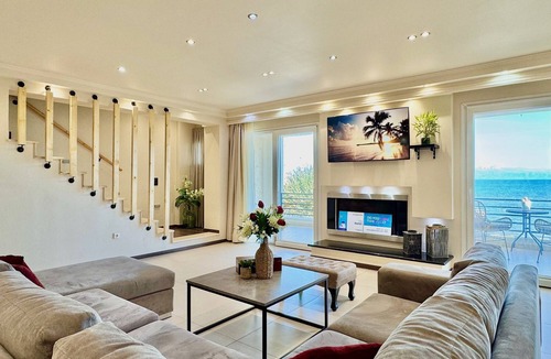 Sidari Villa | Beachfront Villa Anatoli with private heated pool