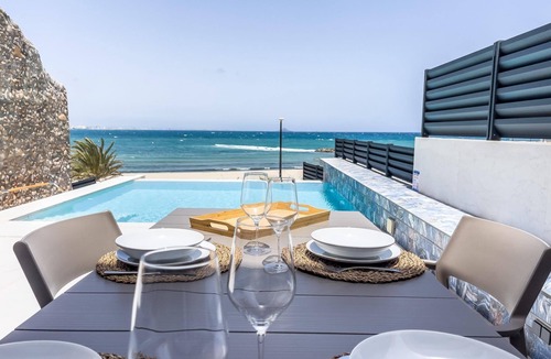 Cabo de Palos Villa | Beachfront villa at Playa Levante Cabo de Palos