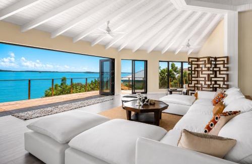 Ocean Point House | Beachfront Villa W Guest House Pool and Dock.