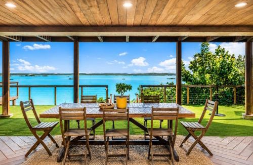 Ocean Point House | Beachfront Villa W Guest House Pool and Dock.