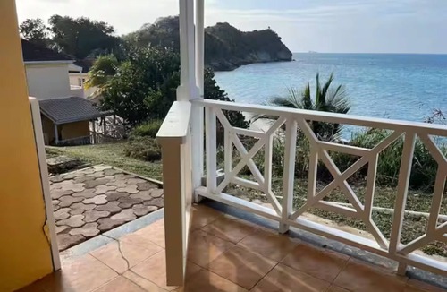 St. John's Villa | Beachfront Villa with Ocean sounds and views, 1 bedroom & AC, WiFi in Antigua