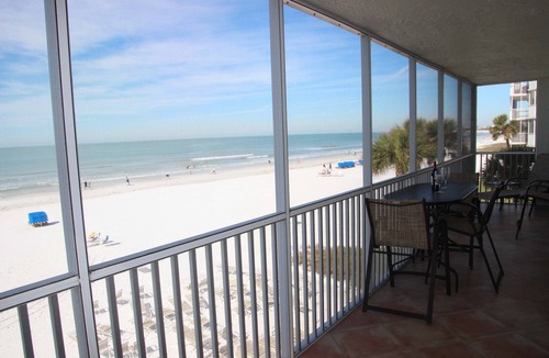 Siesta Key Condo | Beachfront with a million dollar 180 Degree View of the Gulf