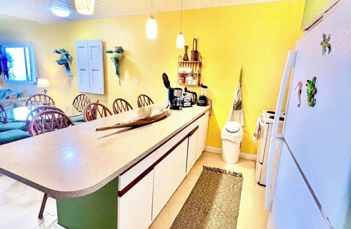 Estate Golden Rock Condo | Beachside Bliss: View paradise from your balcony! 2 Bedroom/2 Baths/2 Balconies!