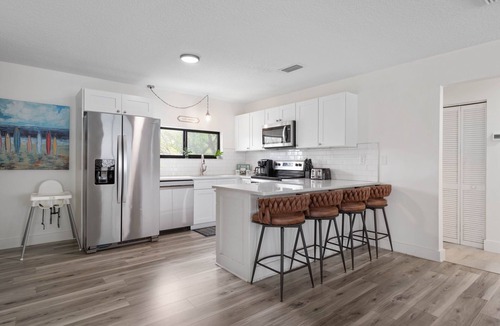 Vilano Beach House | Beachside Getaway with Heated Pool is Pet Friendly and Near Vilano Beach