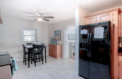 Atlantic Shores House | Beachside snowbird escape with fenced yard & washer/dryer - walk to beach access