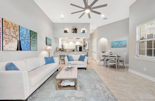 Indian Harbour Beach House | Beachside 5 Bedroom with 2 living rooms, game room & yard game space
