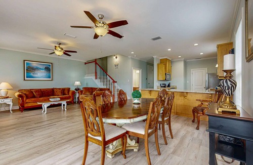 Audubon Place Condo | Beachview duplex with double lofts, balcony, W/D, Wifi
