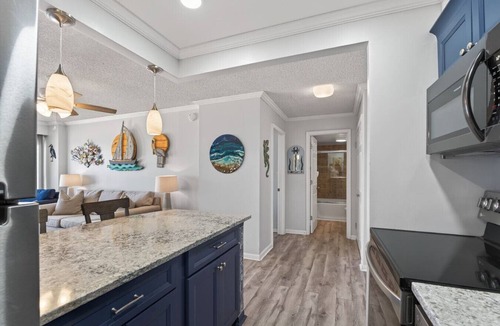 Northeast Virginia Beach Apartment | Beachwalk Modern Condo Overlooking Ocean Sunshine!