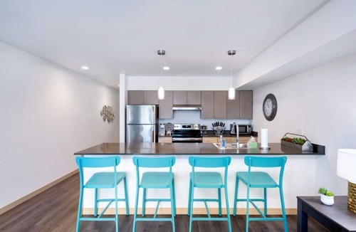 North Beacon Hill Apartment | Beacon Ave S 1BR - Balcony + Rooftop Views - Link Rail - Monthly Stays