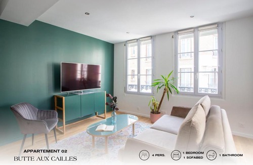 Butte-aux-Cailles Apartment | Beauquartier - Butte aux Cailles I