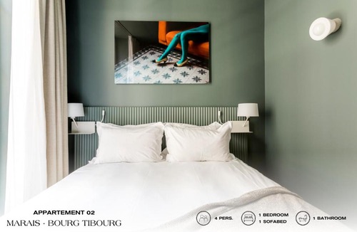 Saint-Gervais Apartment | Beauquartier - Marais Bourg Tibourg