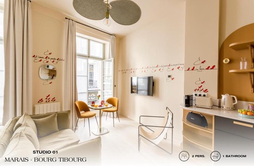 Saint-Gervais Apartment | Beauquartier - Marais Bourg Tibourg