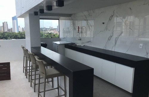 Loteamento Oceania II Apartment | Beautiful Accommodation - Flat near Manaíra Shopping/Pet/Garage/Wi-fi, Air Cond.