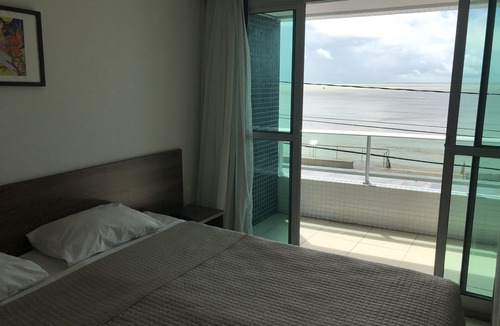 Cabo Branco Apartment | Beautiful Accommodation - Beachfront Apartment in Cabo Branco with Balcony
