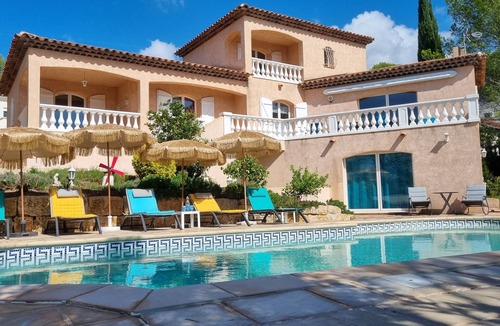 Valescure House | Beautiful air-conditioned villa with large swimming pool on the Valescure golf course