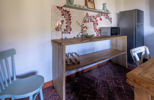 Montecatini Val di Cecina Apartment | Beautiful apartment for 7 guests with WIFI, TV, pets allowed and panoramic view