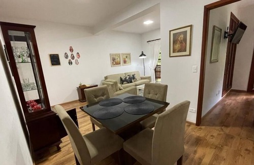 Campos do Jordao Apartment | Beautiful Apartment in Capivari Center 100m BADEN point-Gated Community