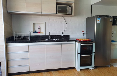 Centro Apartment | Beautiful apt sea view wifi and barbecue 30mts from Praia do Forte.