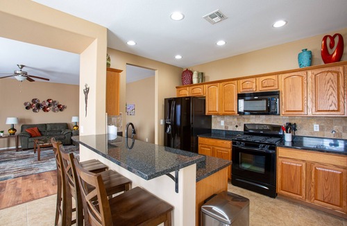 San Tan Valley House | Beautiful Backyard Oasis with Private Pool in Stunning Golf Course Neighborhood