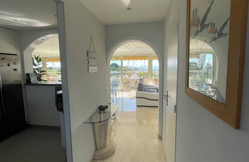 Villeneuve-Loubet Apartment | Beautiful, bright apartment. Marina Baie des Anges, superb view. 3-star rating