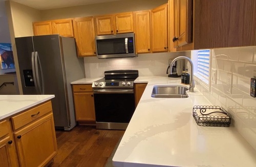 Whitefish Condo | Beautiful Condo with AC, Hot Tub & Fireplace near Golf, Lake, Skiing & Downtown
