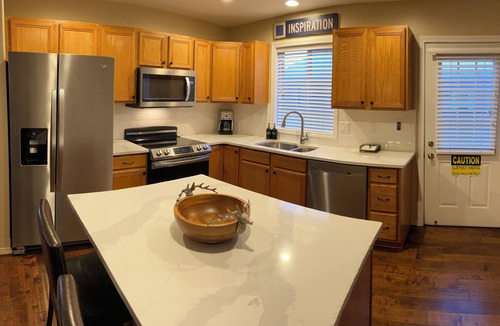 Whitefish Condo | Beautiful Condo with AC, Hot Tub & Fireplace near Golf, Lake, Skiing & Downtown