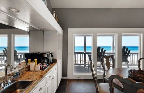 West Panama City Beach Condo | Beautiful Corner (End) Unit with Wrap-Around Balcony and Western Sunset Views