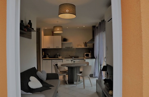 Santʼ Andrea-dʼOrcino House | Beautiful T2 New, Heated Pool, Caretaker In Closed Property 2mins from the Beaches