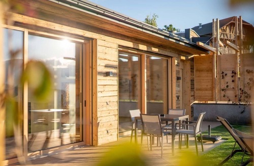 Castelrotto Ski Chalet | Beautiful Holiday Apartment "Aura Chalets No 4" with Mountain View, Wi-Fi & Garden