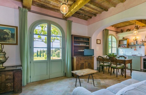Castiglioncello Apartment | Beautiful apartment for 4 guests with WIFI, A/C, pool, TV, patio and pets allowed
