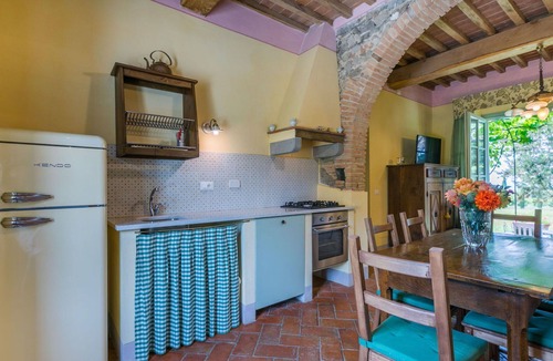 Castiglioncello Apartment | Beautiful apartment for 7 guests with A/C, pool, WIFI, TV, patio, pets allowed and panoramic view
