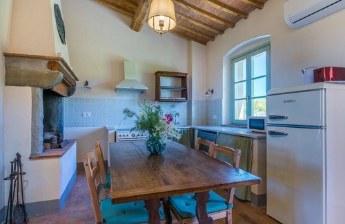 Castiglioncello Apartment | Beautiful apartment for 4 guests with WIFI, A/C, pool, TV, patio, pets allowed and panoramic view