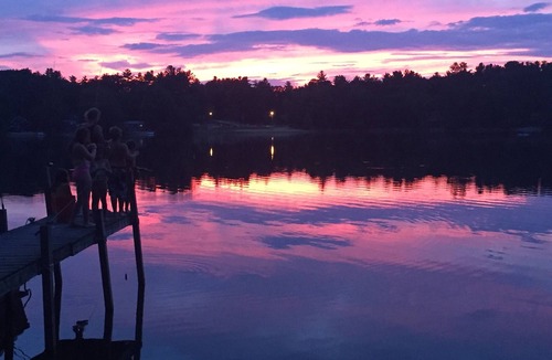 Barnstead House | Beautiful Lake Front home with amazing sunsets.