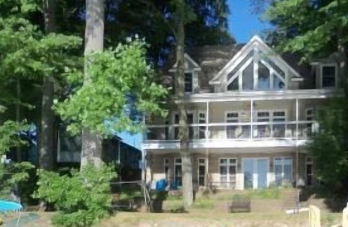 Marcellus House | Beautiful lakefront home perfect for family reunions: great swimming, game room.