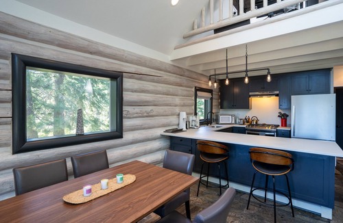 Dollar Point House | Beautiful Log Cabin Offers Peek of Lake, Perfect Escape in Tahoe City, Rita's Oasis By Tahoe Time VR