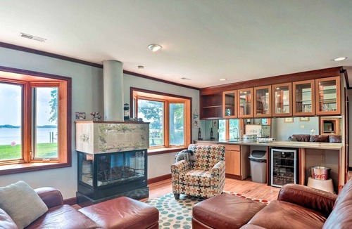 Bowleys Quarters House | Beautiful Middle River Retreat w/ Boat Dock!