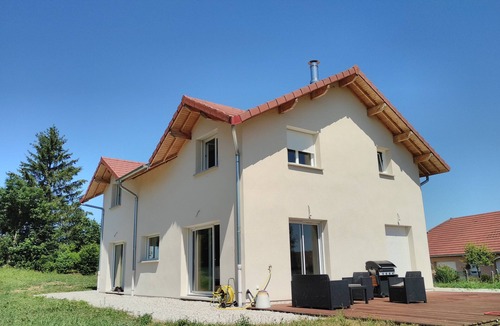 Mont-sur-Monnet House | Beautiful modern house, New, Super equipped with Swiss Quality