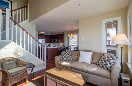 Pender Island Cottage | Beautiful modern cottage with fireplace and large deck at Currents at Otter Bay.