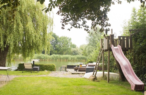 Weesp House | Beautiful original windmill along the riverside